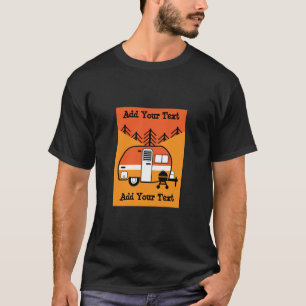T-shirt Queen of the Camper - Drôle Camping RV