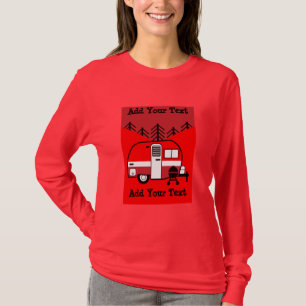 T-shirt Queen of the Camper - Drôle Camping RV