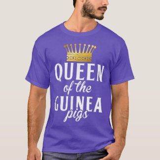 T-shirt Queen Of The Cute Guinea Pigs 5121