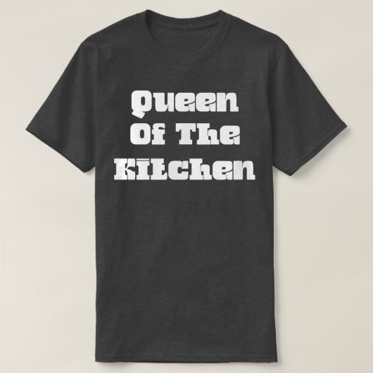 T-shirt Queen Of The Kitchen  (Design devant)