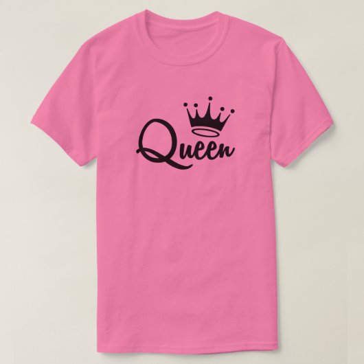 T-SHIRT QUEEN TIARA (Design devant)