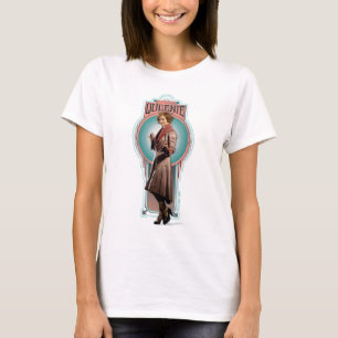 T-shirt QUEENIE GOLDSTEIN™ Art Deco Panel