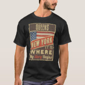 T-shirt Queens (Devant)