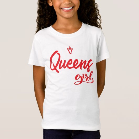 T-Shirt Queens Girl New York (Devant)