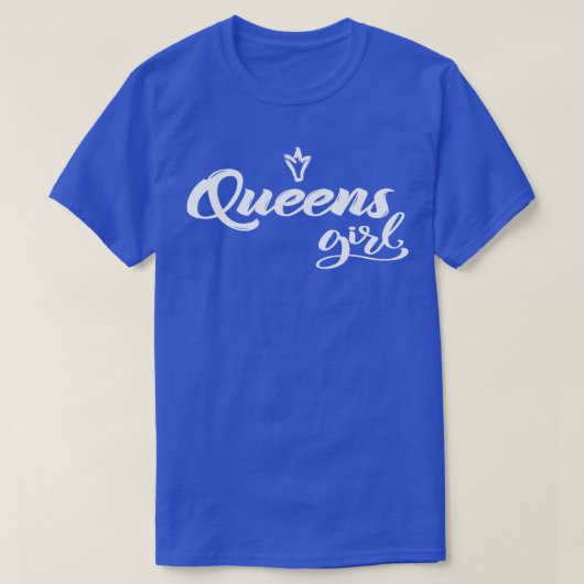 T-shirt Queens Girl New York 2 (Design devant)