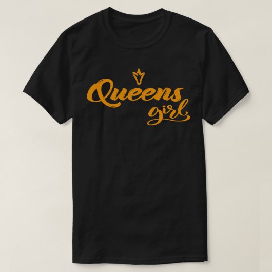 T-shirt Queens Girl New York 5 (Design devant)