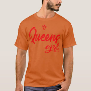 T-shirt Queens Girl New York m'a élevé 1