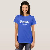 T-shirt Queens New York (Devant entier)
