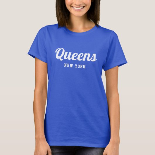 T-shirt Queens New York (Devant)
