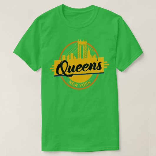 T-shirt Queens New York 7 (Design devant)