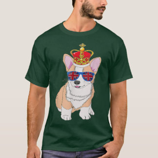 T-shirt Queens Platinum Jubilé 70 ans Souvenir British