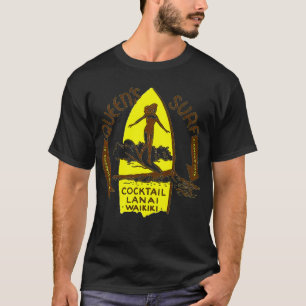 T-shirt Queens Surf Shop et Lanai
