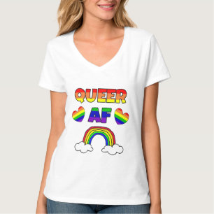 T-shirt Queer AF LGBT