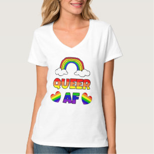 T-shirt Queer AF LGBT