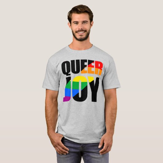 T-shirt Queer Joy (Devant entier)