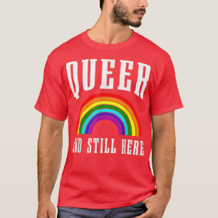 T-shirt Queer LGBTQ Drôle Gay pride Mois Rainbow Drapeau L