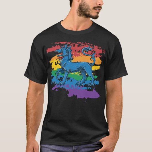 T-shirt Queer Pride - East Kingdom (Devant)