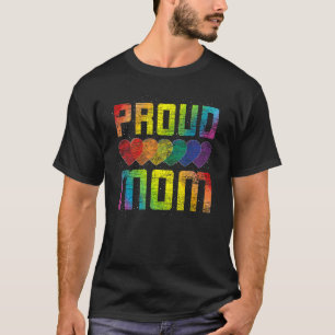 T-shirt Queer Women Cadeau Fière Maman Lesbienne LGBTQ Pri