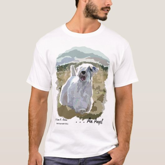 T-shirt Quel ange (Devant)