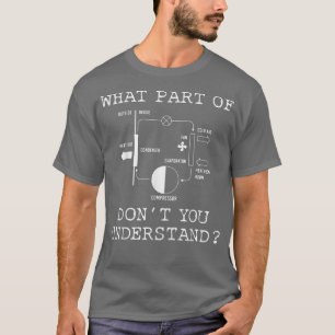 T-shirt Quel article ne comprenez-vous pas Funny HVAC Inst