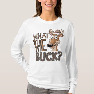 T-shirt Quel Buck ? - Drôle cerf caricaturé