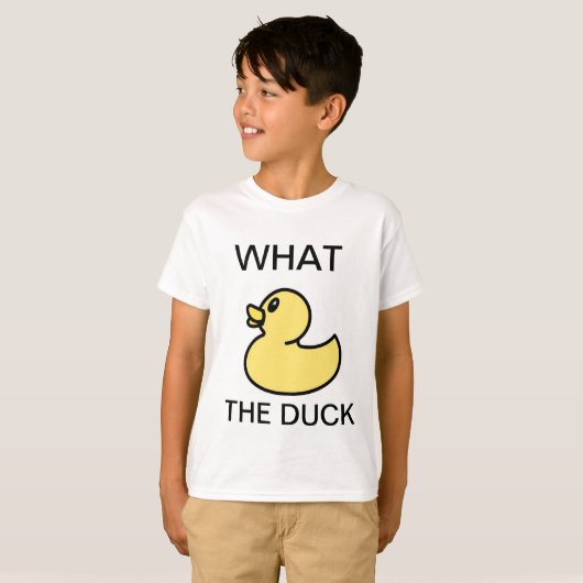 T-shirt Quel Canard ? ! (Devant entier)