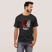 T-shirt Quel chat  Chat  Méchant Kitty Chatons Chat (Devant entier)