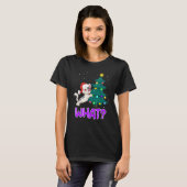 T-shirt Quel chat sapin chaton (Devant entier)
