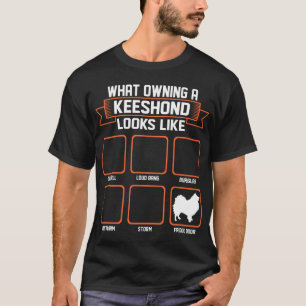 T-shirt Quel chien de possession de Keeshond ressemble au