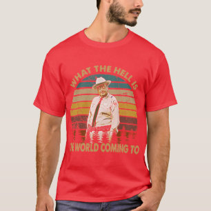 T-shirt Quel diable Smokey le bandit sourire visage art fr