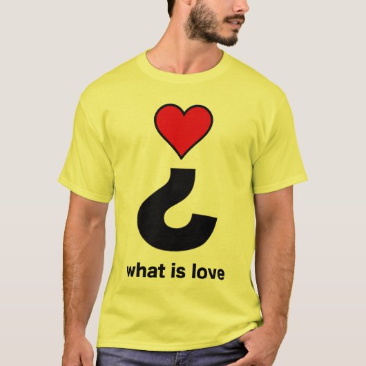 T-shirt Quel est amour ? (Devant)