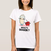 T-shirt Quel est Shakin Funny Cherry Milkshake Pun (Devant)