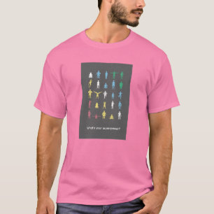 T-shirt Quel est votre super-pouvoir ? Mois de la fierté d