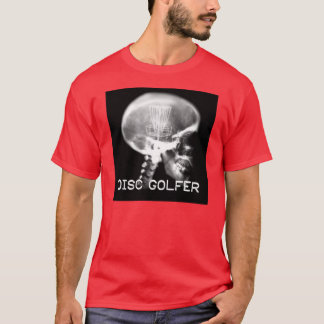 T-shirt Quel golfeur de disque pense