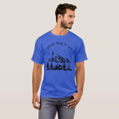 T-shirt Quel jour est-ce Cadeau de camping (Devant entier)