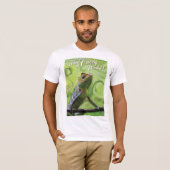 T-shirt Quel monde fou - Un Lizard spécial (Devant entier)