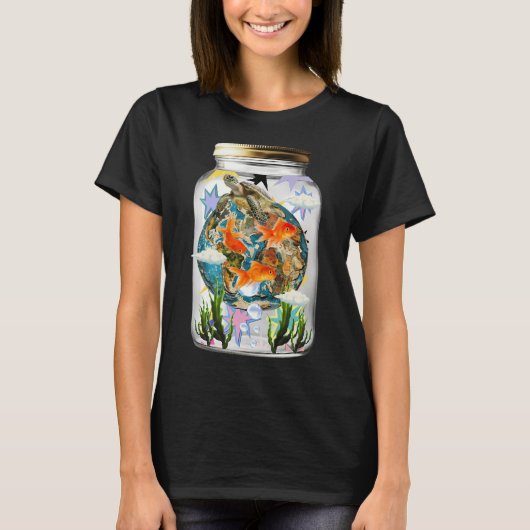 T-shirt Quel petit monde (Devant)
