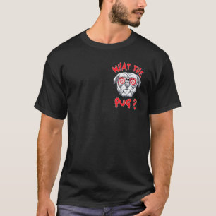 T-shirt Quel propriétaire de chien hipster lunettes de sol