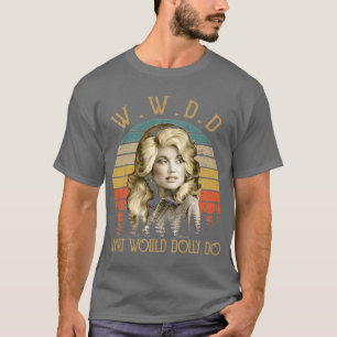 T-shirt Quel style country rétro Dolly ferait cadeau