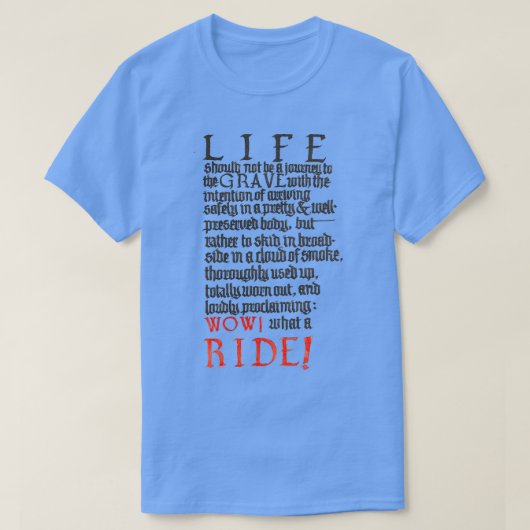 T-shirt Quel tour (Design devant)