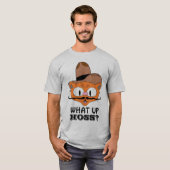 T-shirt Quel Trou ? Cartographie Mustache Chat Señor Gato™ (Devant entier)
