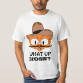 T-shirt Quel Trou ? Pays Cowboy Chat Señor Gato™ (Devant)