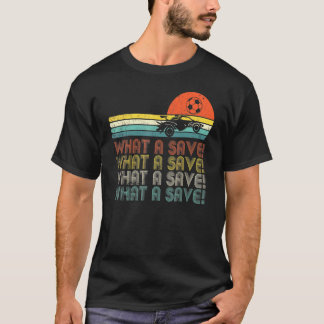 T-shirt Quelle Économie Vintage Retro Rocket Soccer Car Le