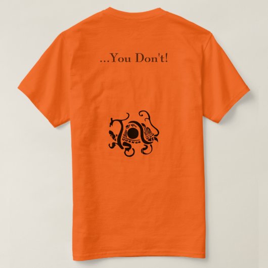 T-shirt Quelle est la première chose que tu fais ? ...Vous (Design dos)