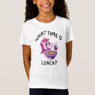T-Shirt Quelle heure est le déjeuner