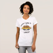 T-shirt Quelle heure est le déjeuner (Devant entier)