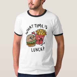 T-shirt Quelle heure est le déjeuner