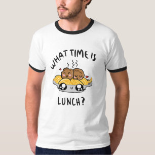 T-shirt Quelle heure est le déjeuner