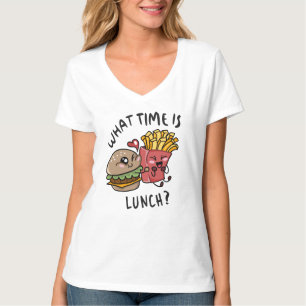 T-shirt Quelle heure est le déjeuner