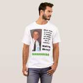 T-shirt Quelle matière de doesit ? (Devant entier)